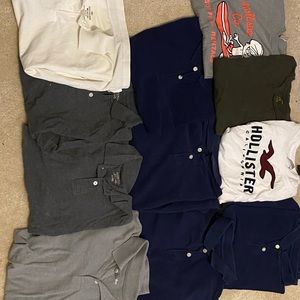 All shirts seen in the picture